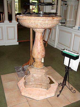 Whitehaven St James - The Font